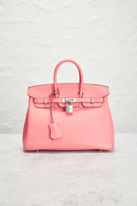 view 2 of 9 Hermes Swift Birkin 25 Handbag in Rose