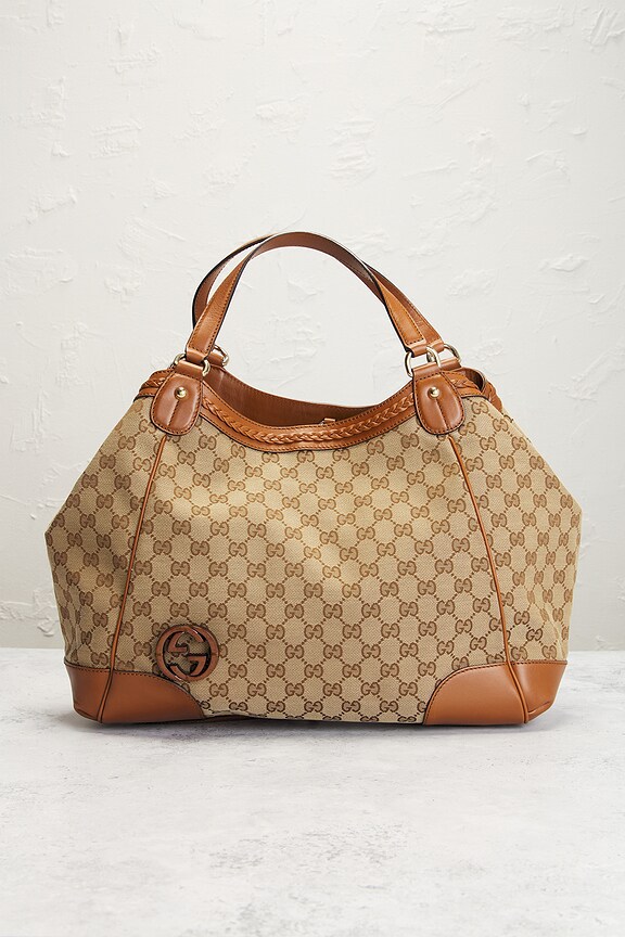 view 2 of 8 Gucci GG Hobo Bag in Brown