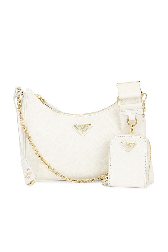 view 1 of 10 PRADA ショルダーバッグ in White