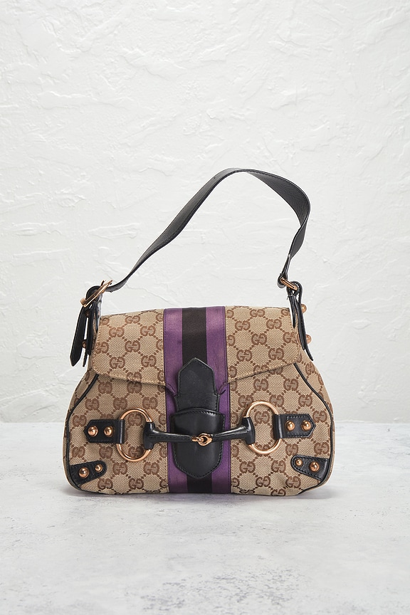 view 2 of 10 GUCCI 숄더백 in Beige
