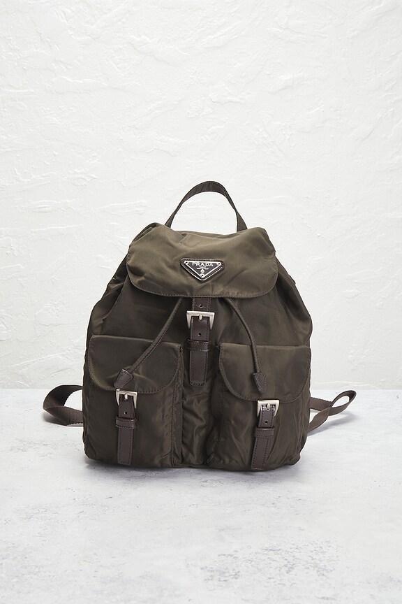 view 2 of 8 SAC À DOS PRADA in Army