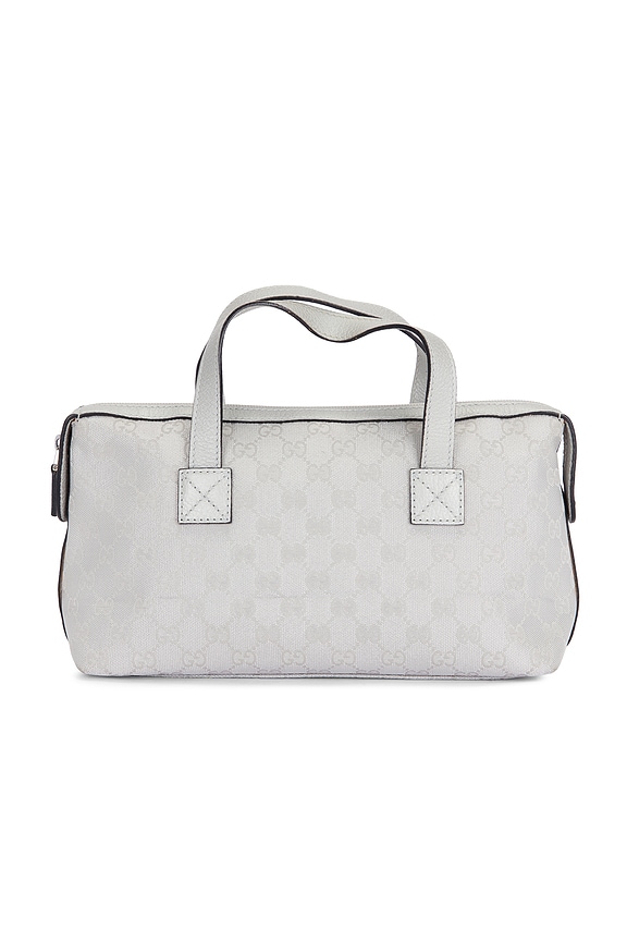 view 1 of 8 Gucci East West Bowling Bag in Silver