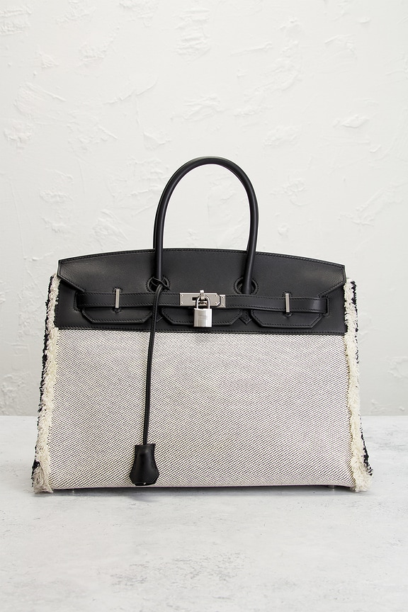 view 2 of 10 SAC À MAIN HERMES in Ecru & Noir