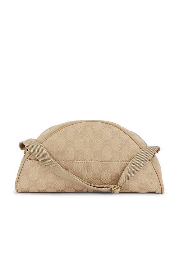 view 1 of 8 Gucci Half Moon Croissant Handbag in Beige