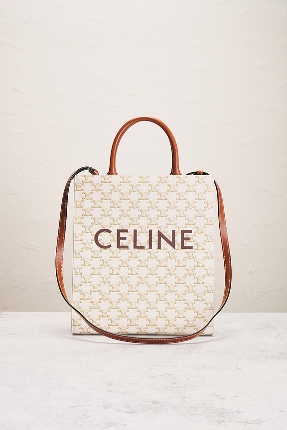 view 2 of 9 Celine Vertical Cabas Tote Bag in Ivory