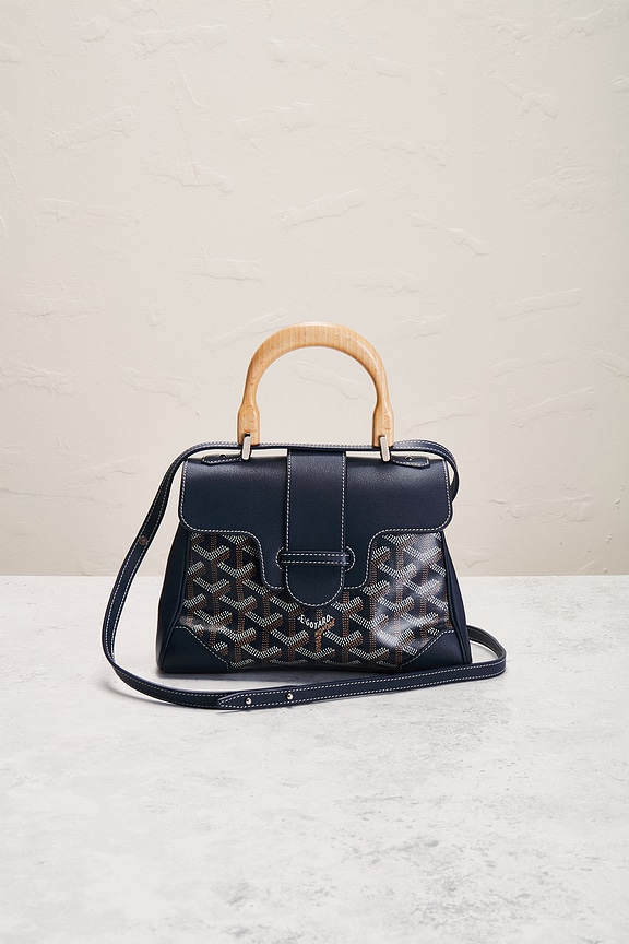view 2 of 8 Goyard Mini Saigon Handbag in Navy