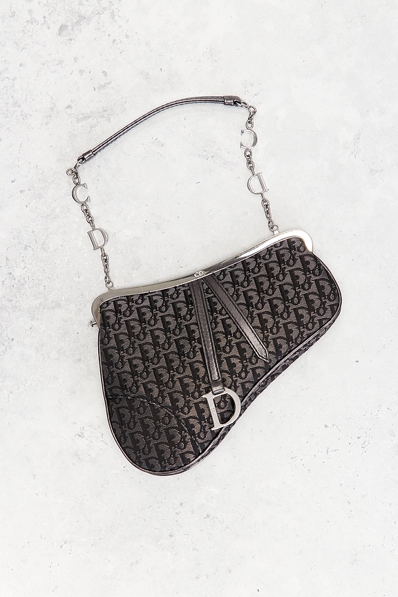 view 2 of 9 DIOR サドルバッグ in Black