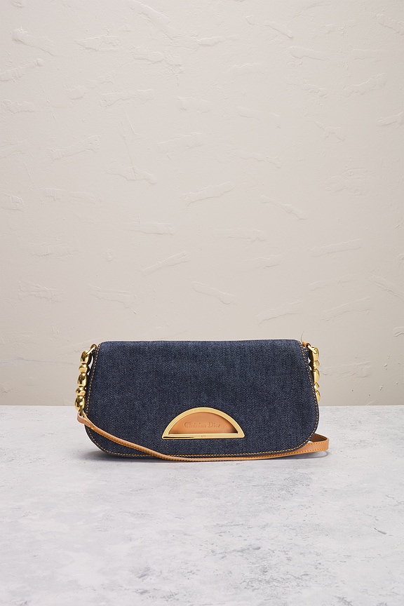 view 2 of 8 Dior Denim Malice Shoulder Bag in Blue
