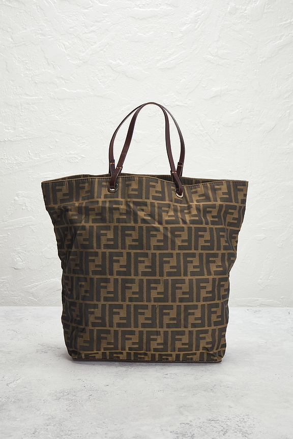 view 2 of 7 СУМКА ТОУТ FENDI in Brown