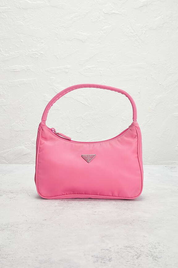 view 2 of 7 SAC PORTÉ ÉPAULE PRADA in Pink Peony