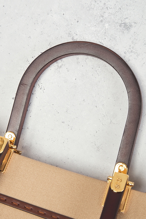 FWRD Renew Fendi Sunshine Shopper Tote Bag in Beige | REVOLVE