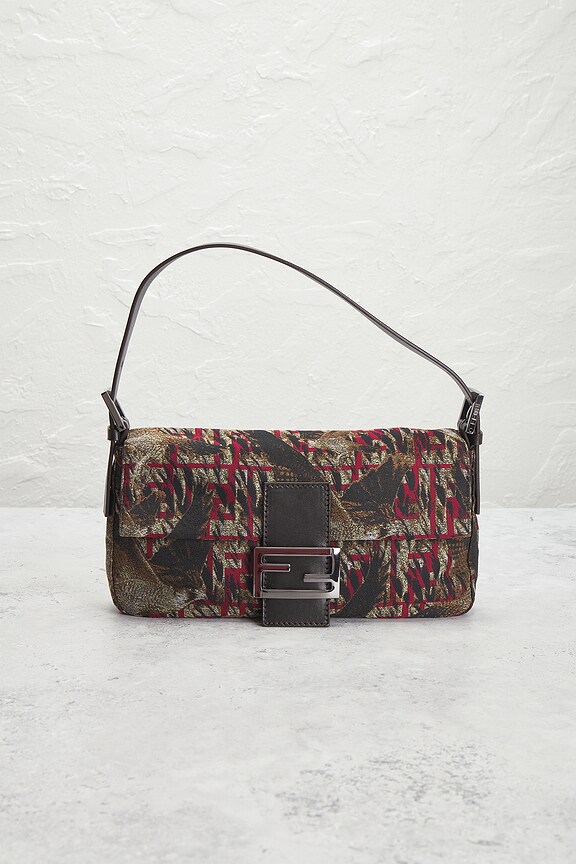 view 2 of 9 Fendi Zucca Mama Baguette Shoulder Bag in Multi