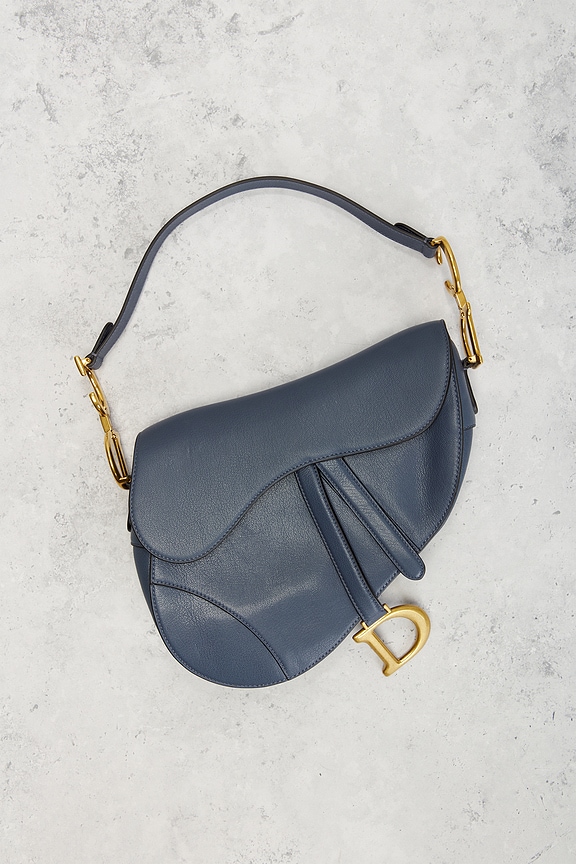 view 2 of 8 DIOR サドルバッグ in Blue