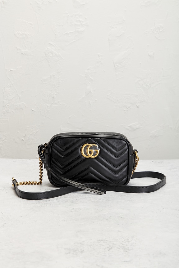 view 2 of 8 Gucci GG Marmont Shoulder Bag in Black
