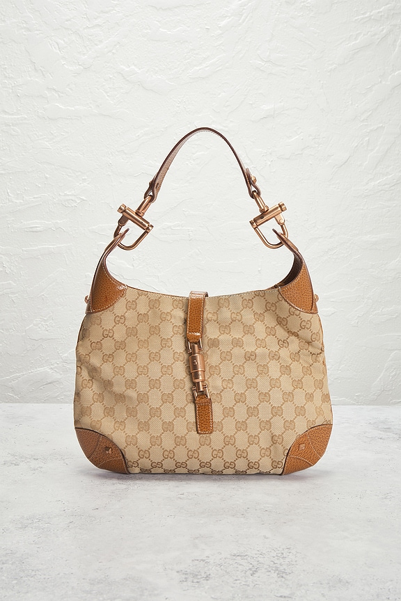 view 2 of 8 Gucci Jackie 1961 Hobo Bag in Beige