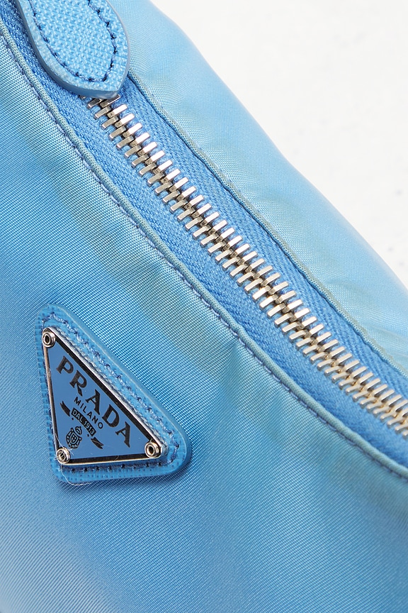 FWRD Renew Prada Re-Edition 2005 Re-Nylon Shoulder Bag in Blue