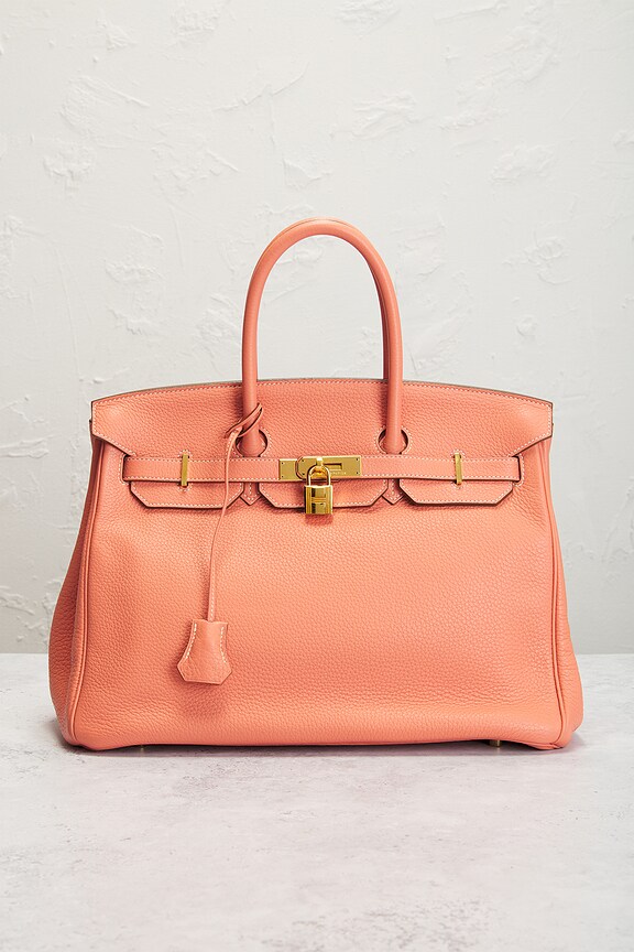 view 2 of 9 SAC À MAIN HERMES in Rose Tea