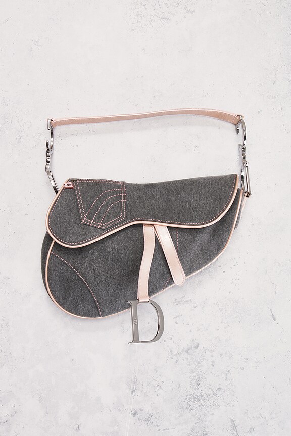view 2 of 8 Dior Jean Pocket Saddle Bag in Grey