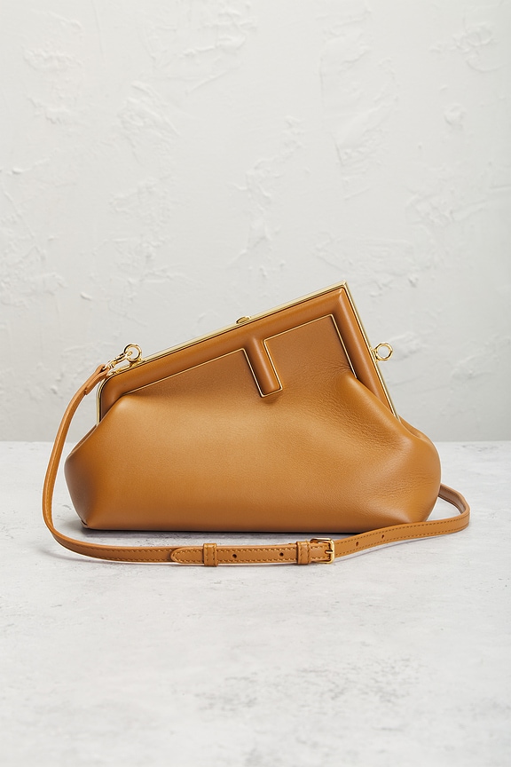 view 2 of 9 Fendi First Shoulder Bag in Brown