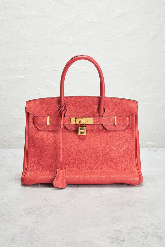 view 2 of 8 HERMES 핸드백 in Rouge Casaque