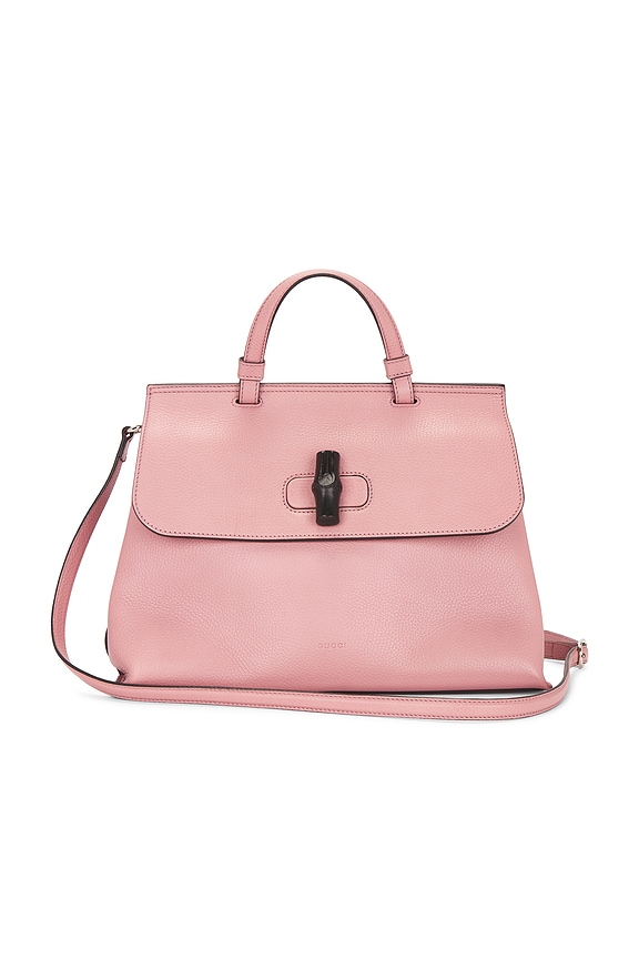 view 1 of 6 Gucci Bamboo Daily Handbag in Pink