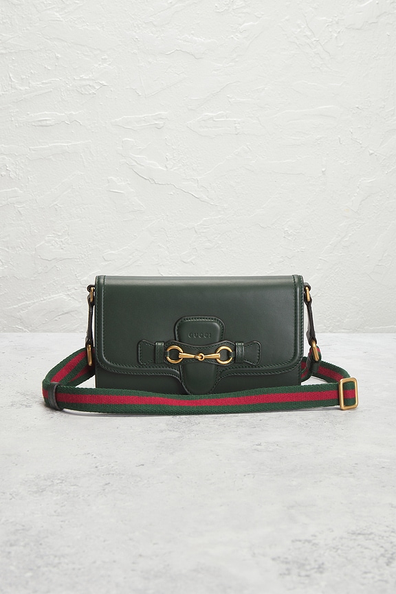 view 2 of 7 GUCCI 숄더백 in Green