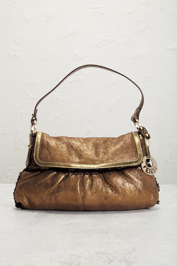view 2 of 8 Fendi Chef Shoulder Bag in Gold