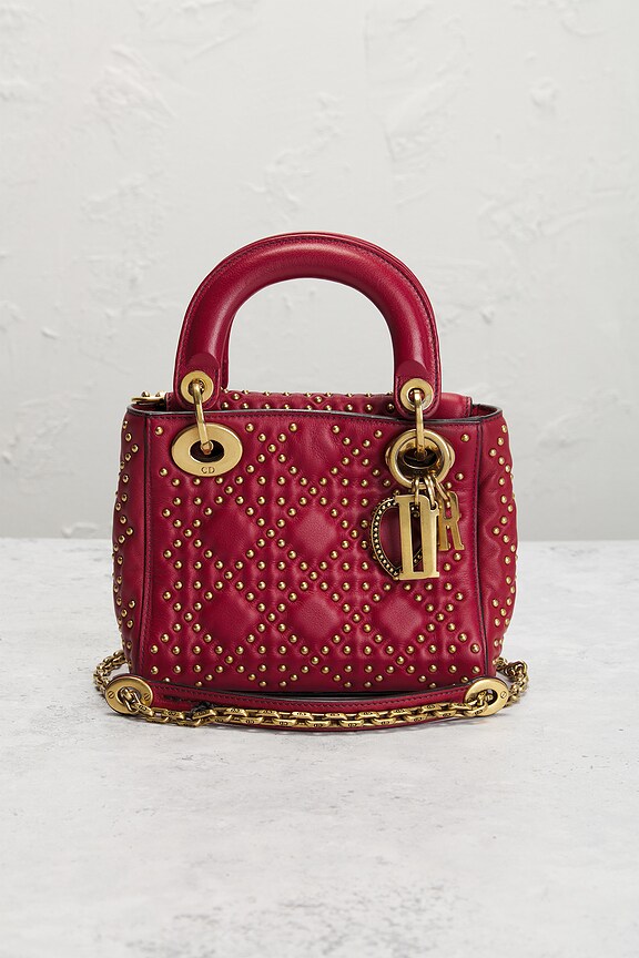 view 2 of 9 BOLSO DIOR in Red