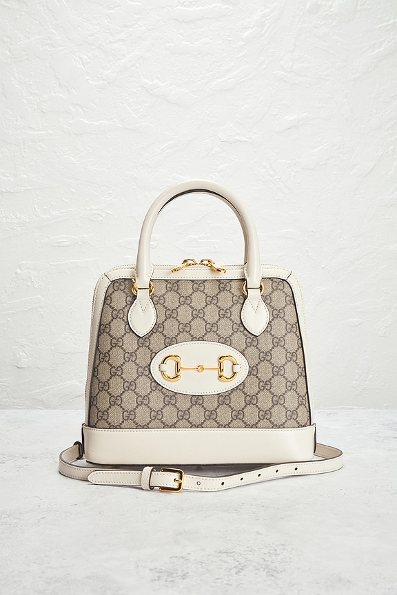 view 2 of 10 Gucci Horsebit 1955 Handbag in Beige