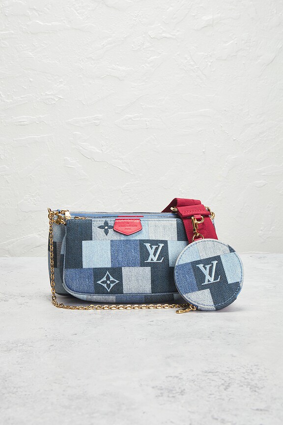 view 2 of 7 SAC PORTÉ ÉPAULE LOUIS VUITTON in Blue