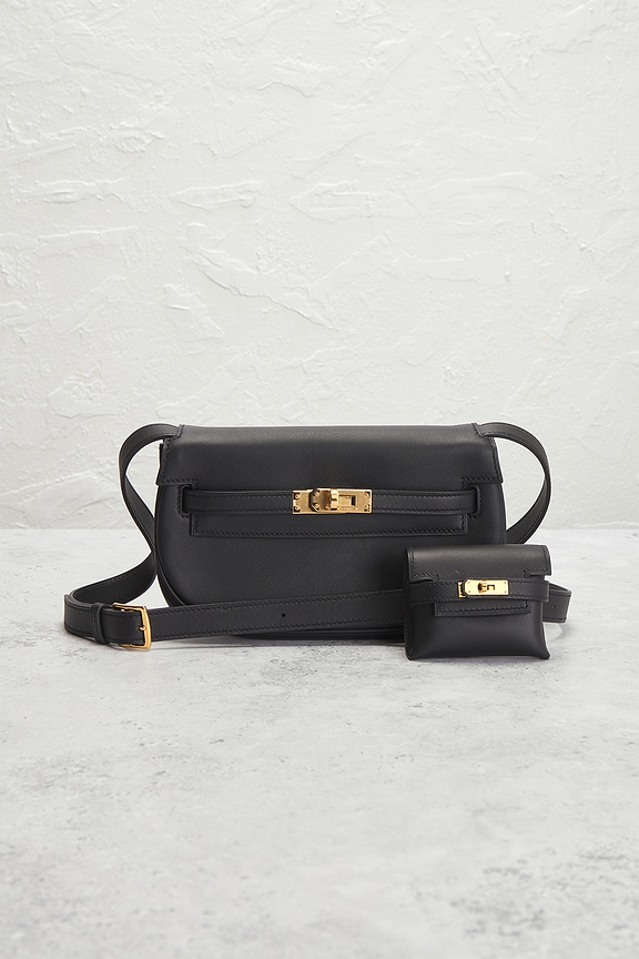 view 2 of 8 СУМКА НА ПЛЕЧО HERMES in Black