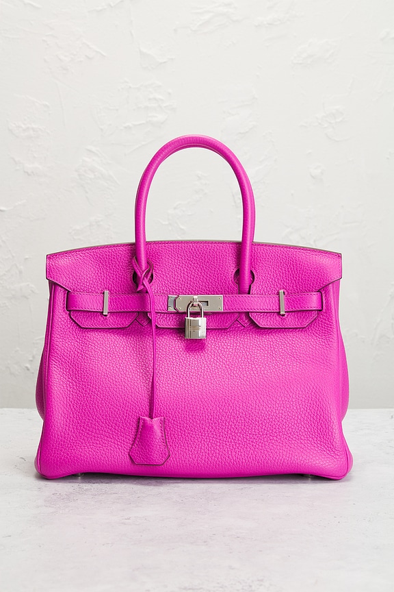 view 2 of 8 Hermes Togo Birkin 30 Handbag in Magnolia Pink