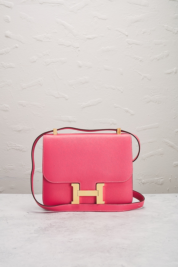 view 2 of 10 СУМКА НА ПЛЕЧО HERMES in Rose Azalee