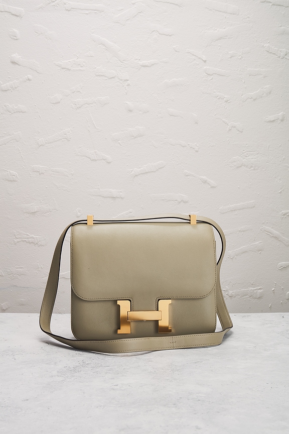 view 2 of 10 Hermes Swift Constance 24 Shoulder Bag in Sauge