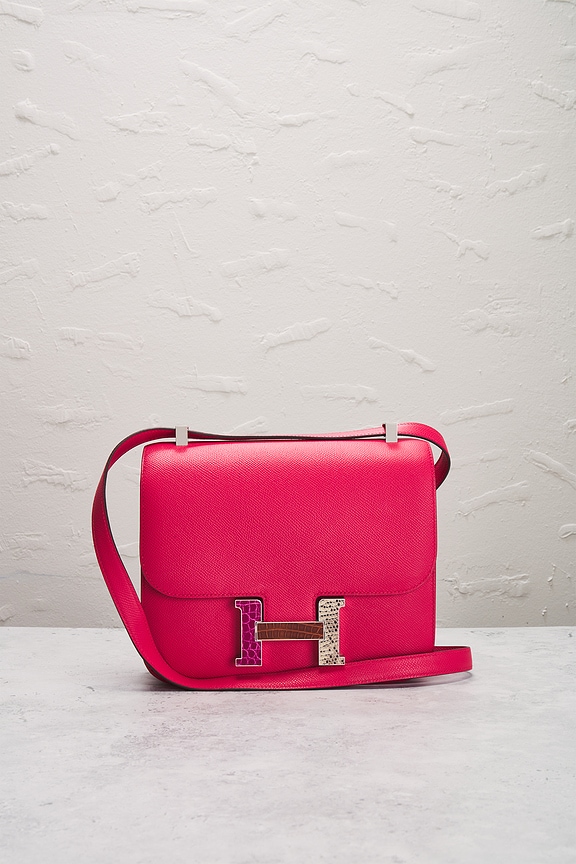view 2 of 10 СУМКА НА ПЛЕЧО HERMES in Rose Extreme