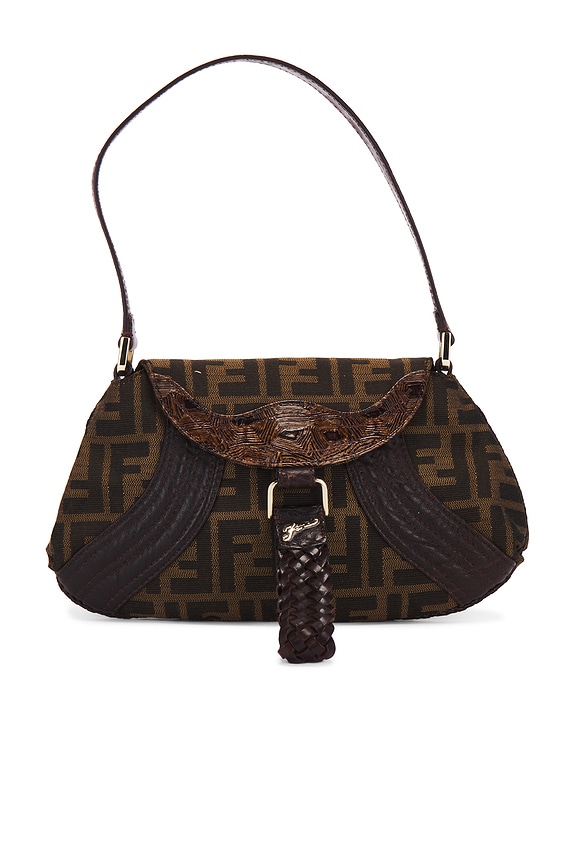 view 1 of 9 FENDI 숄더백 in Brown