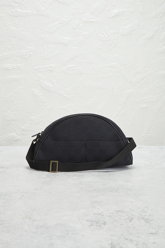 view 2 of 8 Gucci Half Moon Pochette in Black