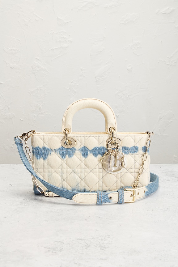 view 2 of 8 Dior Lady D Joy Handbag in Cream