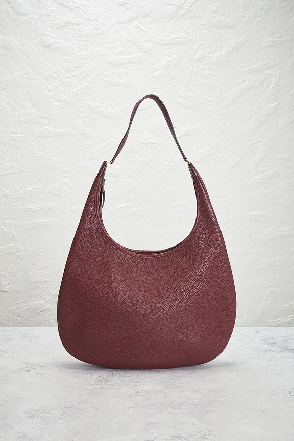 view 2 of 9 Hermes Togo Gao Hobo Bag in Bordeaux