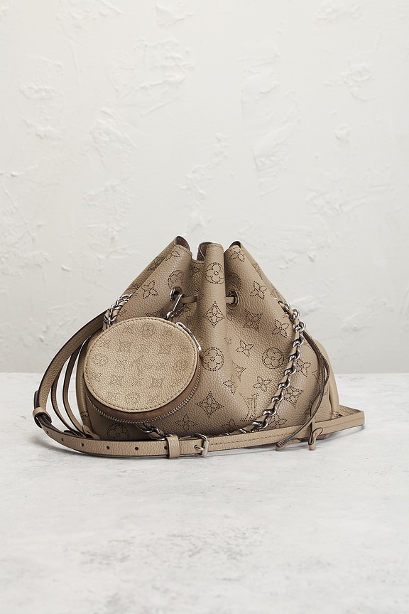 view 2 of 9 Louis Vuitton Mahina Bella Bucket Bag in Taupe
