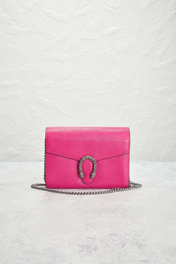 view 2 of 7 PORTEFEUILLE À BANDOULIÈRE GUCCI in Pink