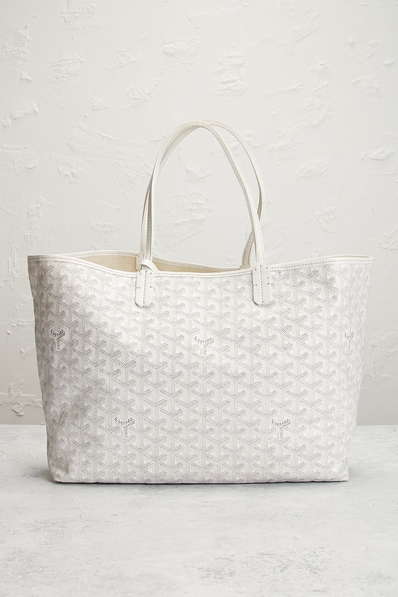 view 2 of 10 Goyard Saint Louis PM Tote Bag in White