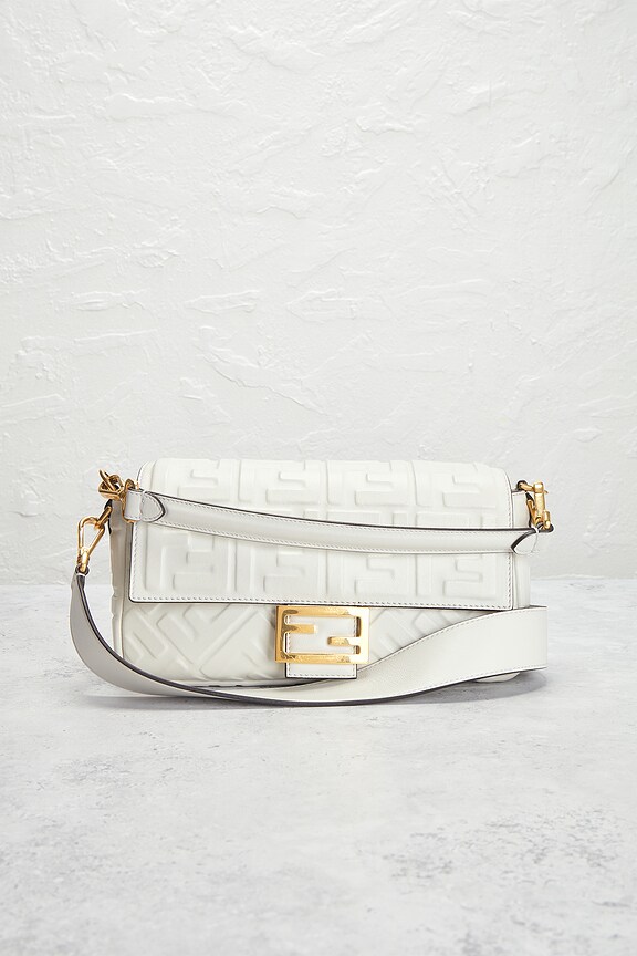 view 2 of 9 BOLSO HOMBRO FENDI in White