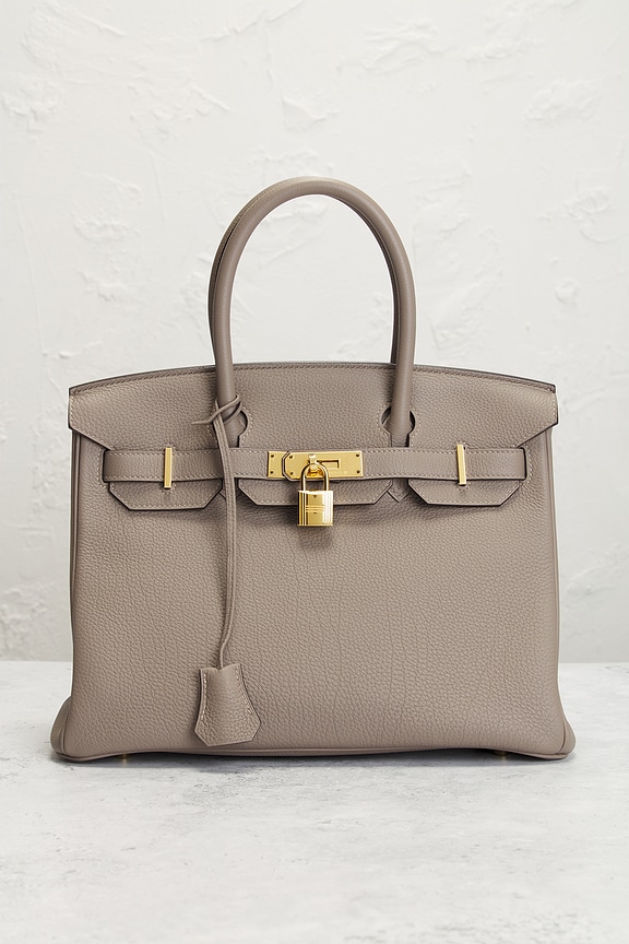 view 2 of 7 Hermes Togo Birkin 30 Handbag in Gris Asphalt
