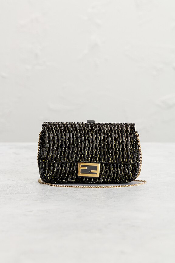 view 2 of 9 BOLSO HOMBRO FENDI in Bronze