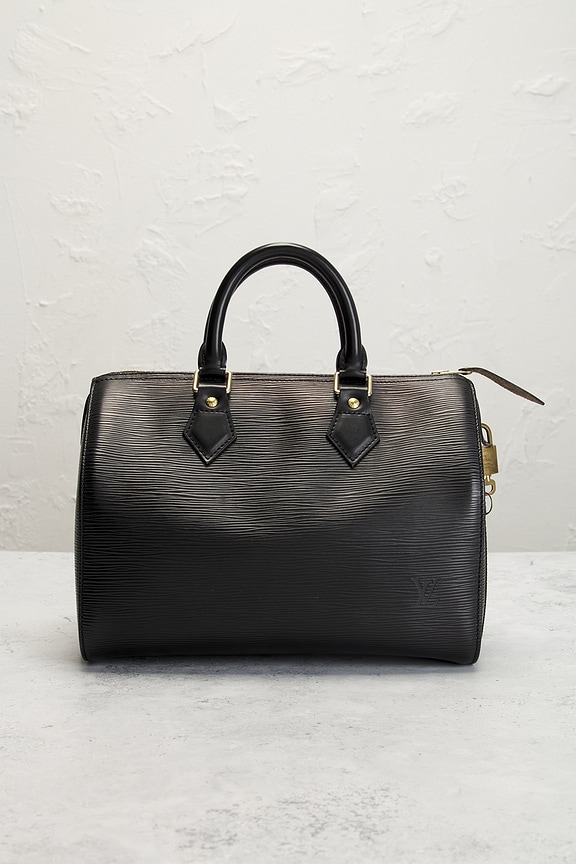 view 2 of 8 Louis Vuitton Epi Speedy 30 Handbag in Black