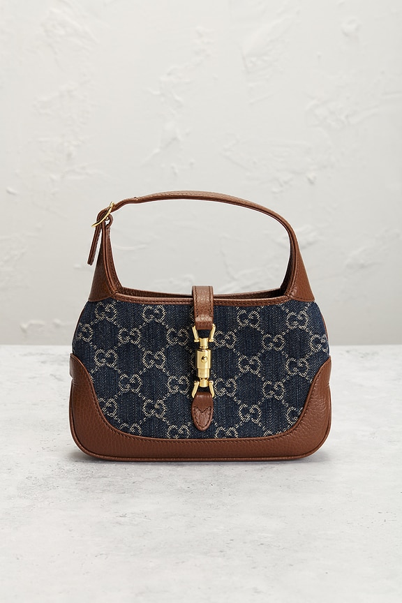 view 2 of 8 GUCCI 호보백 in Blue