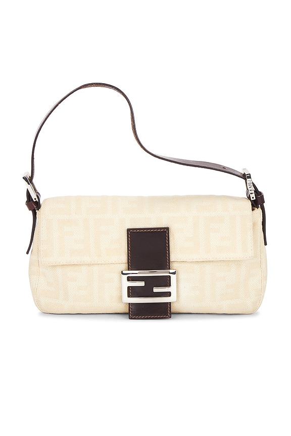 view 1 of 8 СУМКА НА ПЛЕЧО FENDI in Ivory