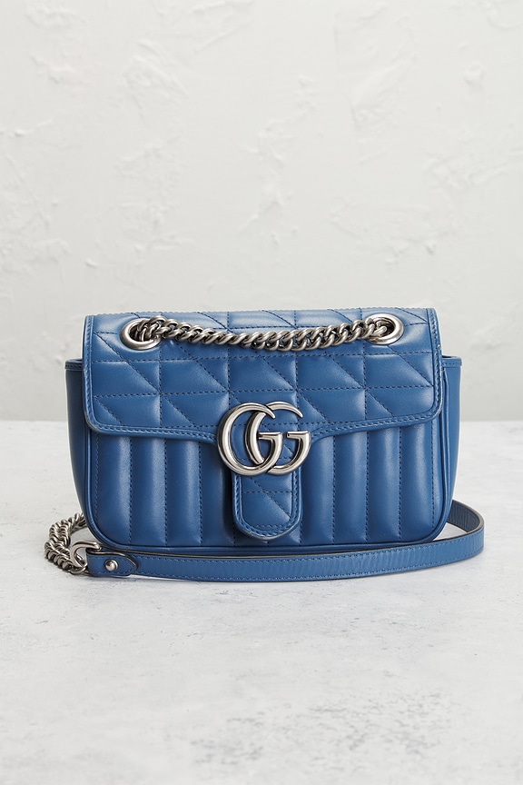 view 2 of 10 SAC PORTÉ ÉPAULE GUCCI in Blue