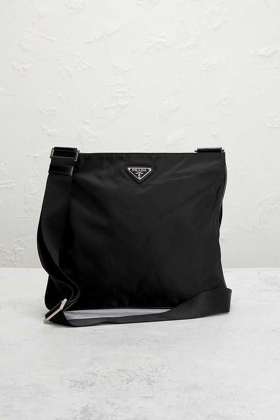 view 2 of 8 Prada Tessuto Crossbody Bag in Black